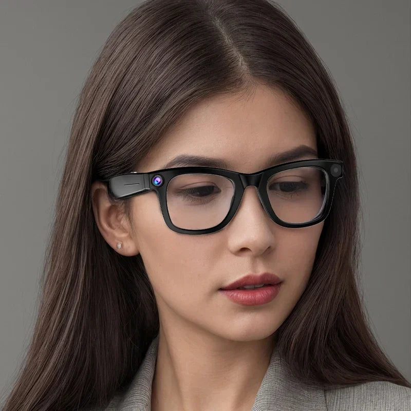 800W Pixel Intelligent Glasses AI G300 HD Shooting Video Voice Call Translation Multifunction Anti-blue Light Smart Glass