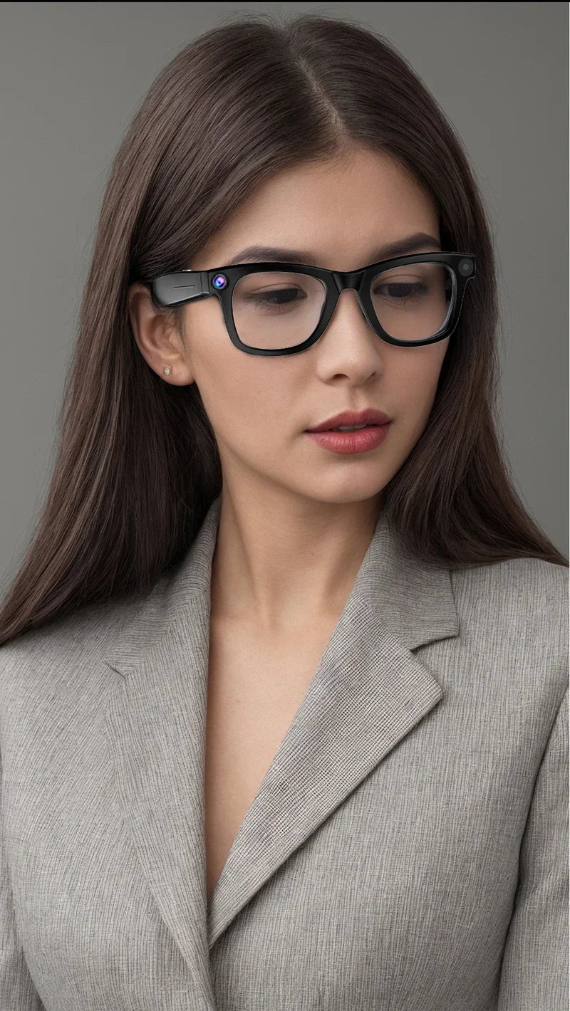 800W Pixel Intelligent Glasses AI G300 HD Shooting Video Voice Call Translation Multifunction Anti-blue Light Smart Glass