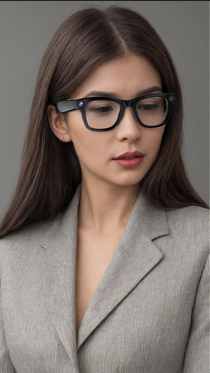 800W Pixel Intelligent Glasses AI G300 HD Shooting Video Voice Call Translation Multifunction Anti-blue Light Smart Glass