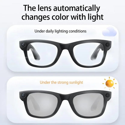 800W Pixel Intelligent Glasses AI G300 HD Shooting Video Voice Call Translation Multifunction Anti-blue Light Smart Glass